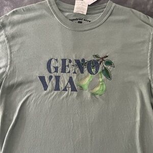 Princess Diaries Brand New Embroidered Genovia T-Shirt size Medium